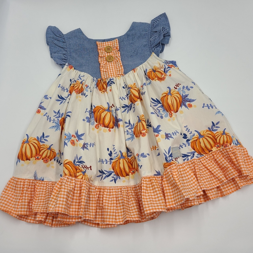 Eleanor Rose pumpkin dress size 2